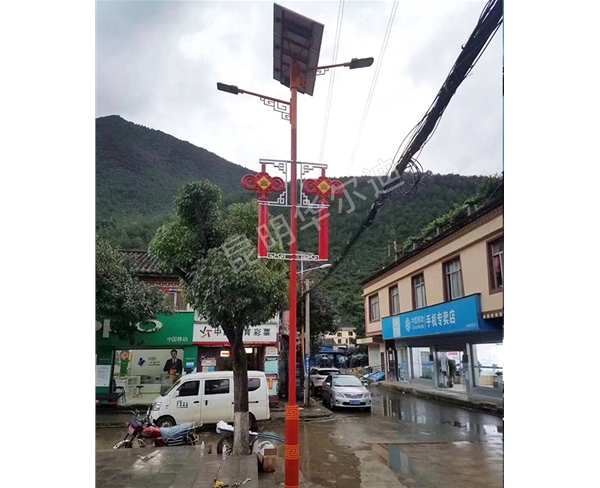 太陽(yáng)能農村家用路燈